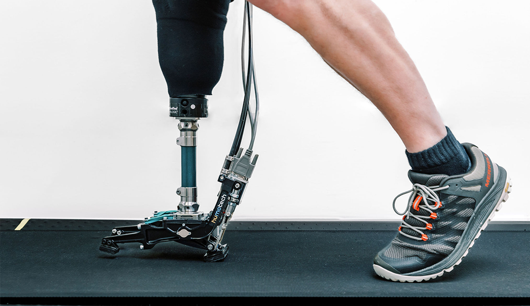 PRO-003 Modular Ankle Foot Prosthesis with Multi-Axial Actuation