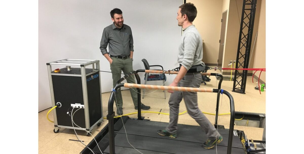 Investigating Gait Energetics with Waist Tether Systems