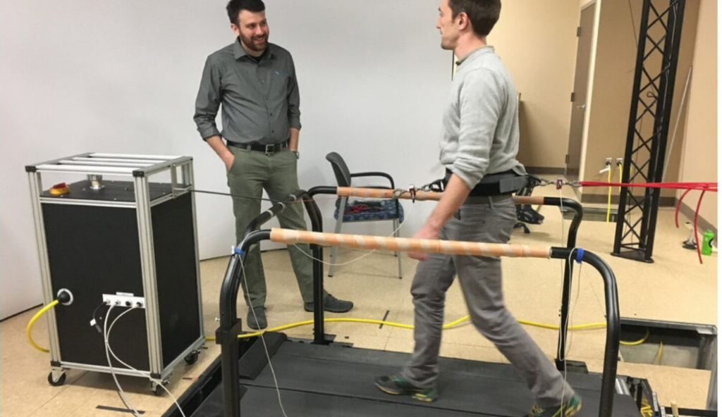 Investigating Gait Energetics with Waist Tether Systems