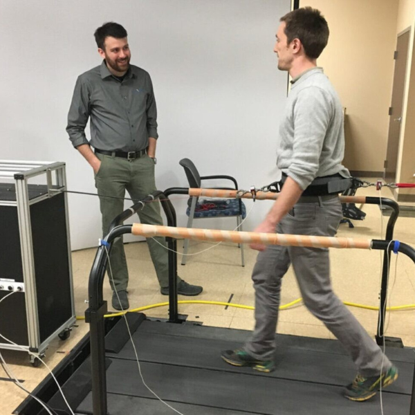 Investigating Gait Energetics with Waist Tether Systems